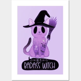 Be a badass witch Posters and Art